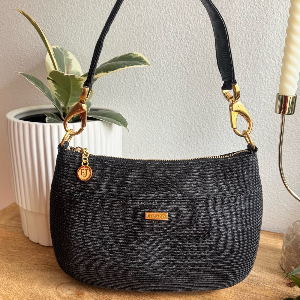 Eric Javits Squishee Clip Pochette Shoulder Bag NWOT